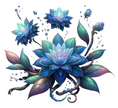 An Otherworldly AI generated flower just waiting to brighten up a journal page