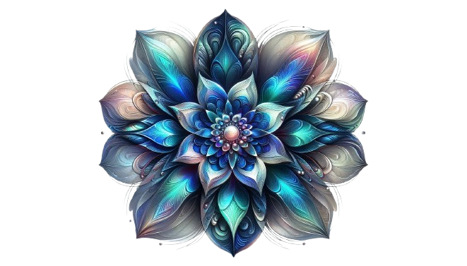 Combining mandalas with vibrant glowing colors and extra depth to create something eye-catching