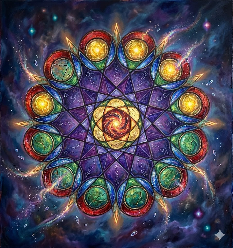 From Simple Mandala to Otherworldly Painting with Gemini AI