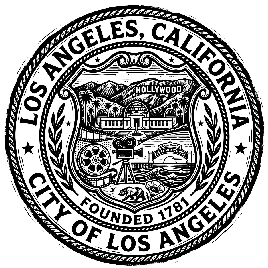 Los Angeles Journal Sticker