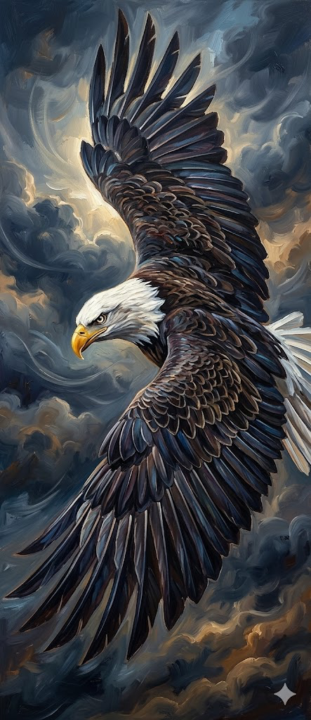 A Bald Eagle at the Alaska Raptor Center in Sitka Alaska