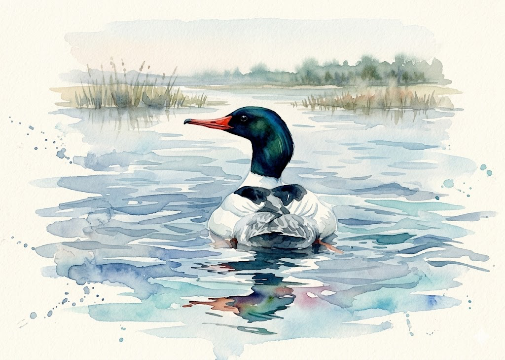Common Merganser — A Duck in Sitka
