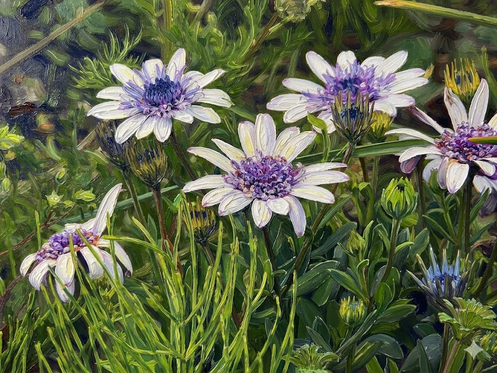 From Simple Garden Flowers To Dynamic Painting